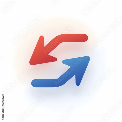 Trade and Global Commerce Icon Logo – Export and Import Exchange Design