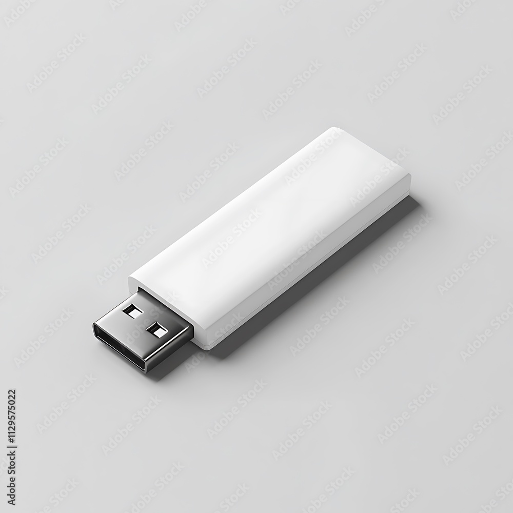 Customizable Flash Drive Mockup for Marketing Materials Customizable Flash Drive Mockup for Marketing Materials