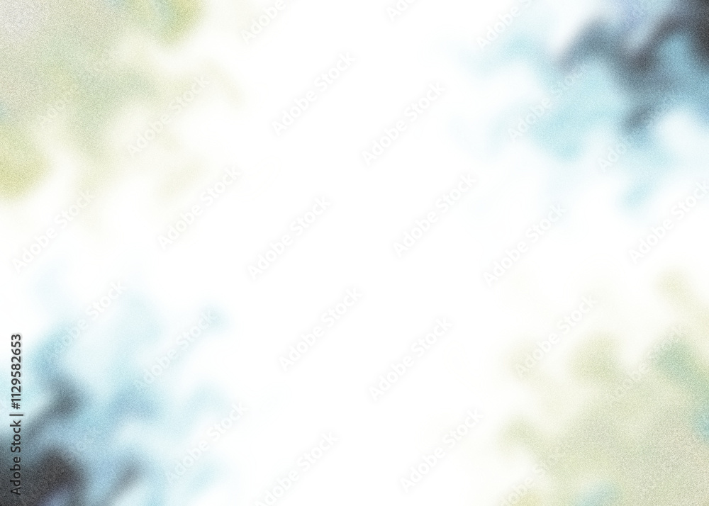 An abstract transparent wavy vignette design element overlay.