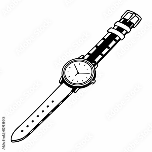 watch  ,White Background