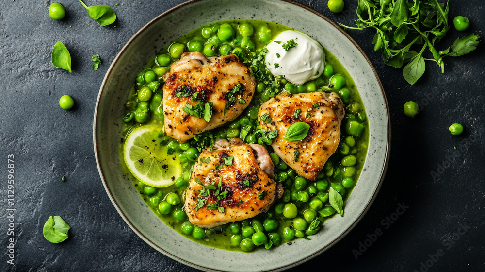 Creamy One-Pot Chicken with Crème Fraîche Creamy One-Pot Chicken with Crème Fraîche
