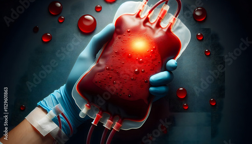 A Lifeline in a Blood Donation Packet