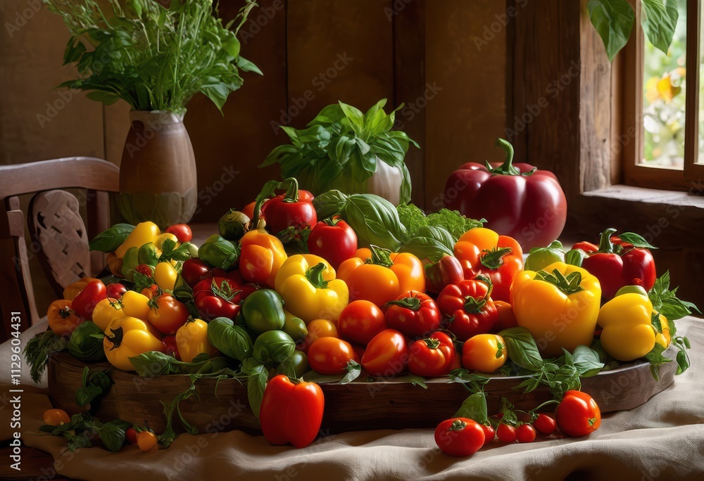 visually stunning display vibrant ingredients artfully arranged inviting culinary setting inspiring food presentation, appetizers, arrangement, artistry visually stunning display vibrant ingredients artfully arranged inviting culinary setting inspiring food presentation, appetizers, arrangement, artistry