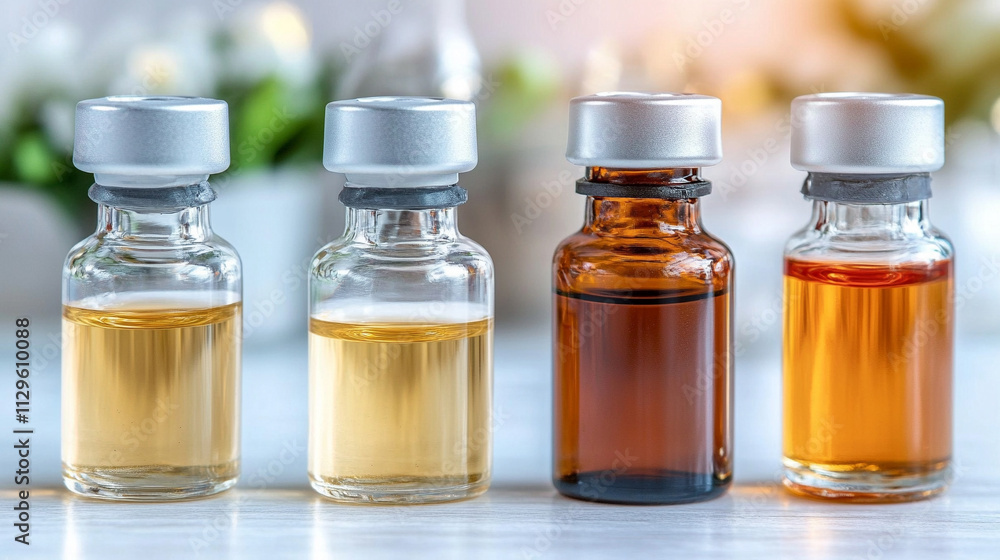 medical vials on a production line, symbolizing pharmaceutical manufacturing, precision, healthcare, and the importance of science in developing life-saving medications medical vials on a production line, symbolizing pharmaceutical manufacturing, precision, healthcare, and the importance of science in developing life-saving medications