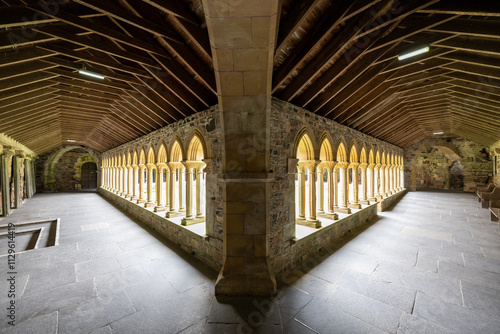 Iona Abbey and Nunnery - Scotland photo