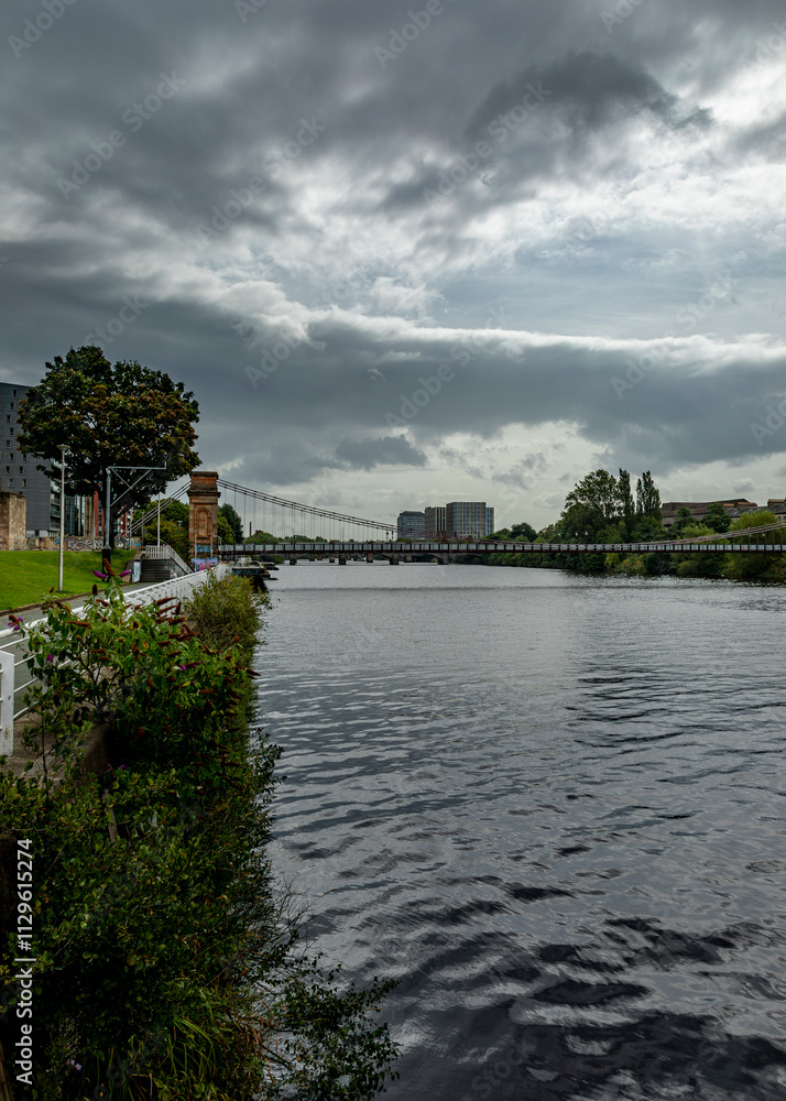 Fototapeta premium bridge over the river