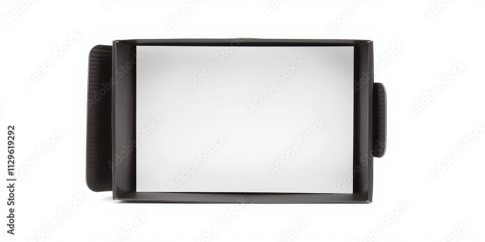 A professional looking box packaging mockup die cut for product display or branding design, branding, packaging, professional A professional looking box packaging mockup die cut for product display or branding design, branding, packaging, professional