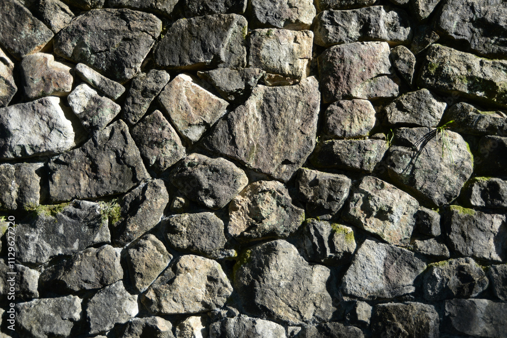 Obraz premium 石垣 石の造形
