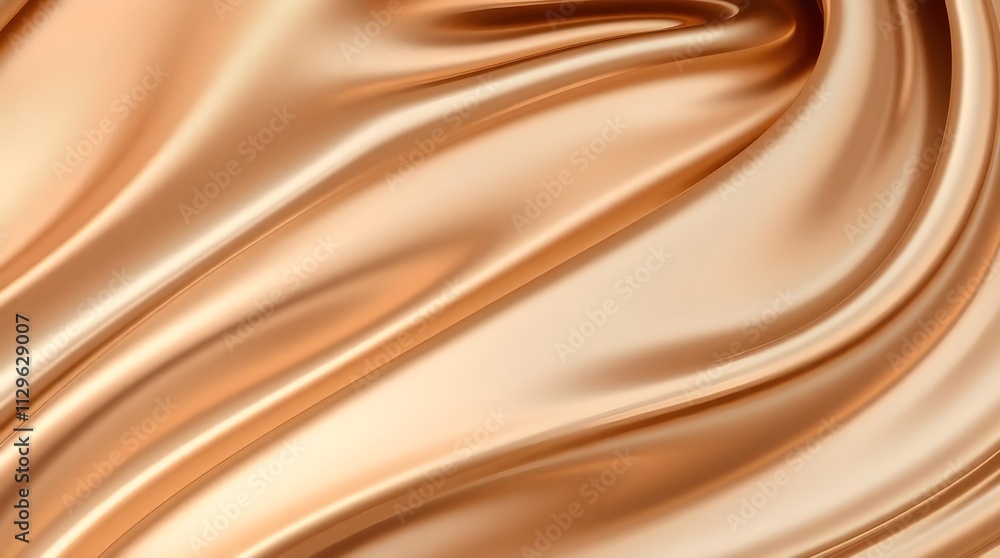smooth and flowing golden metallic texture smooth and flowing golden metallic texture