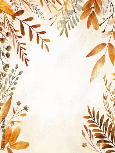 Beige nature-themed background inspired by natural elements.