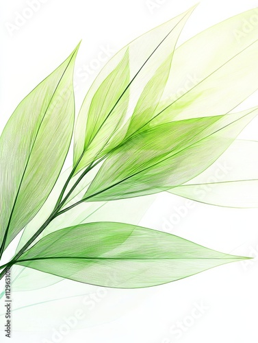 Soft green background with delicate lines, inspired by nature's beauty.
