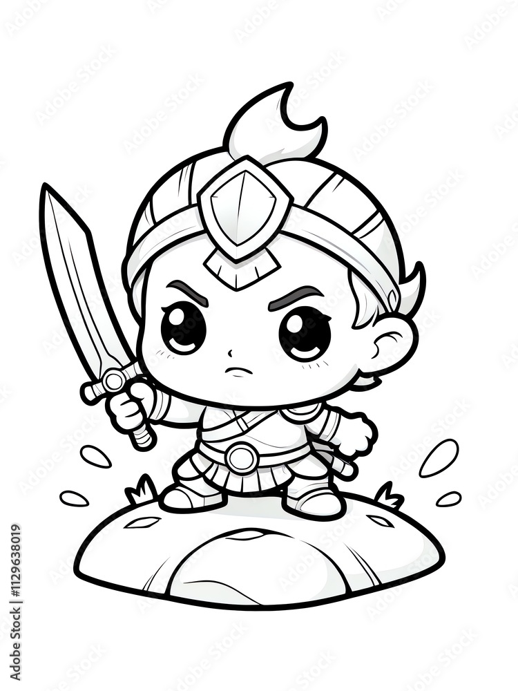 Brave Little Warrior: A Chibi Knight's Adventure Brave Little Warrior: A Chibi Knight's Adventure