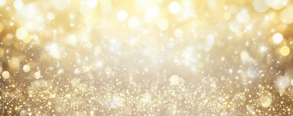 Soft Illuminated Background with Glittering Lights Soft Illuminated Background with Glittering Lights