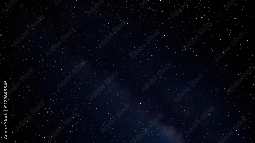 Night sky with stars sparkling against black backdrop, nature, stars, cosmos Night sky with stars sparkling against black backdrop, nature, stars, cosmos