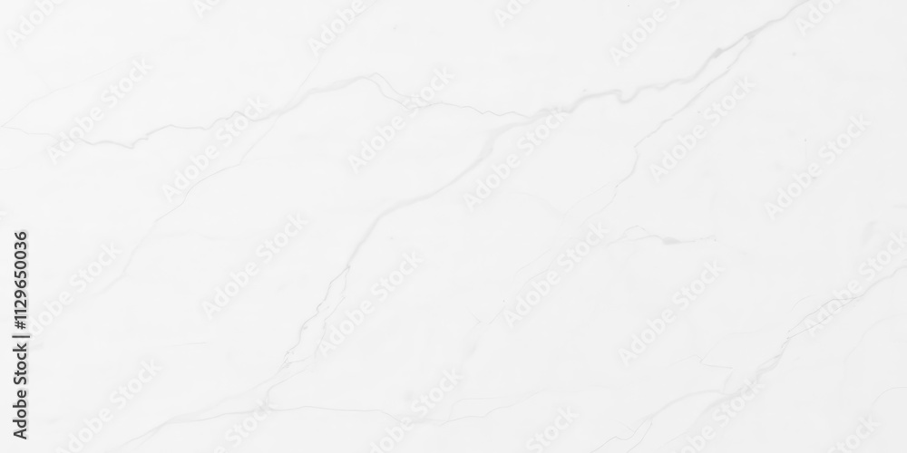 Obraz premium Panoramic white marble stone texture background for design projects, clean, layout