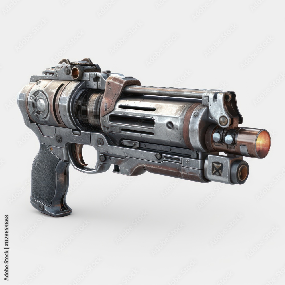 Stylized and Fantasy Gun - 3D Design - Sci-Fi / Futuristic / Cyberpunk / Steampunk Stylized and Fantasy Gun - 3D Design - Sci-Fi / Futuristic / Cyberpunk / Steampunk