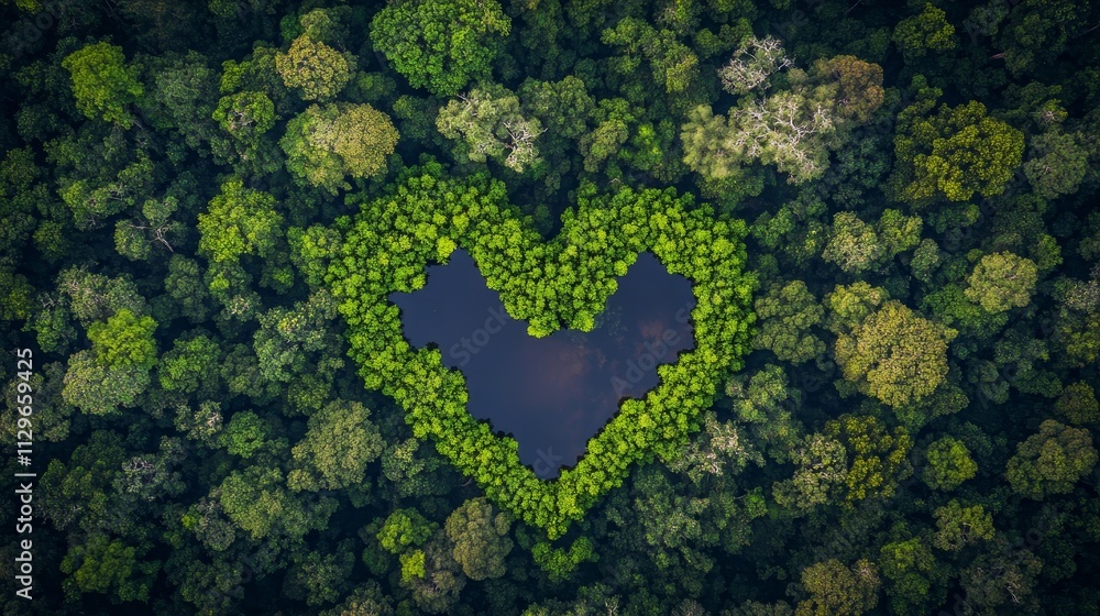 Climate change's impact can be symbolized by heart-shaped trees. They represent the shift toward a healthier ecosystem. Climate change's impact can be symbolized by heart-shaped trees. They represent the shift toward a healthier ecosystem.