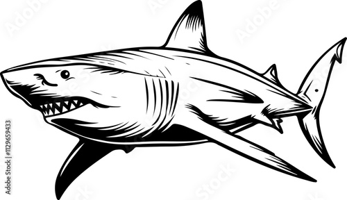 Illustration of a Shark