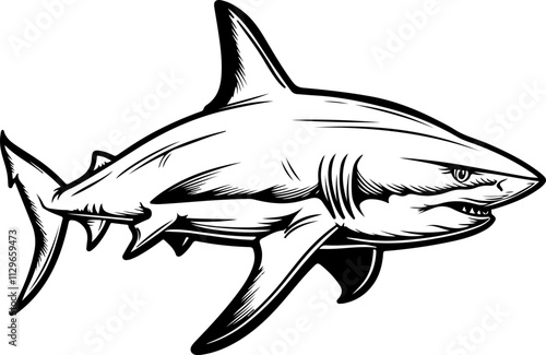 Illustration of a Shark