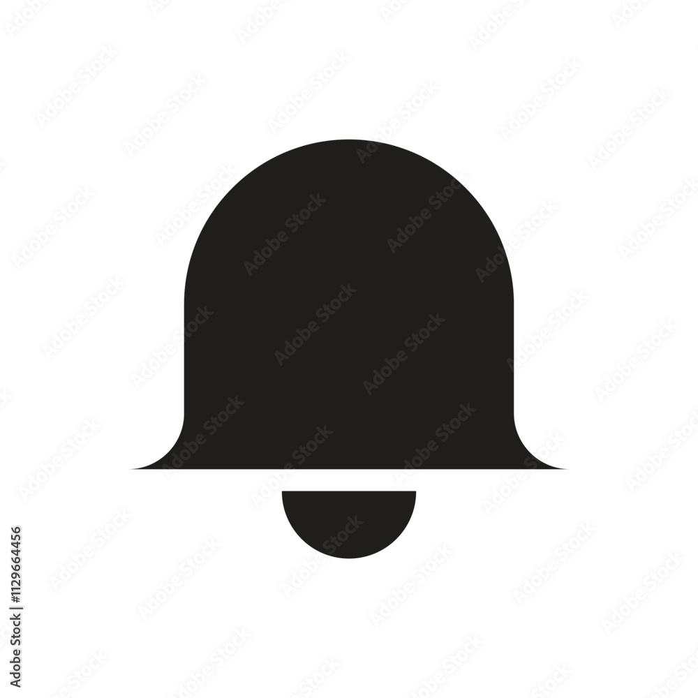 The image shows a minimalist white bell icon representing notifications or alerts on a digital interface. The image shows a minimalist white bell icon representing notifications or alerts on a digital interface.