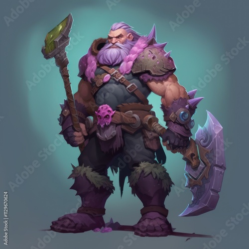 Stylized and Fantasy Hero Character - 3D Design - Dota2 Style