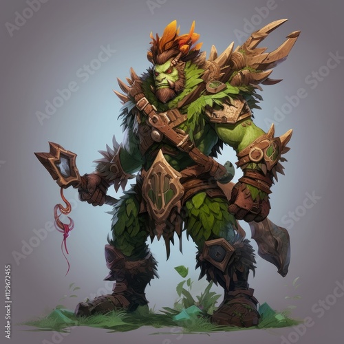 Stylized and Fantasy Hero Character - 3D Design - Dota2 Style
