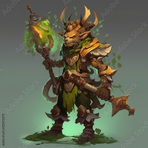 Stylized and Fantasy Hero Character - 3D Design - Dota2 Style