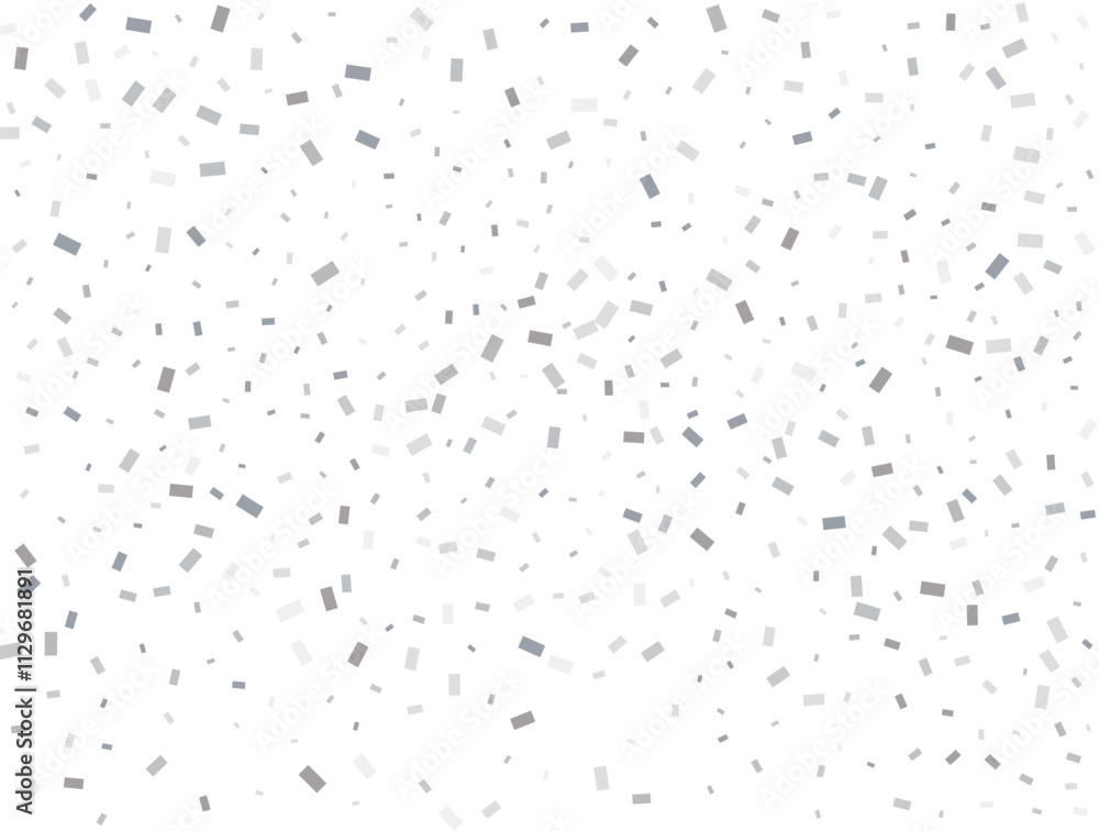 Magic silver Rectangular glitter confetti background. White festive texture. Magic silver Rectangular glitter confetti background. White festive texture.