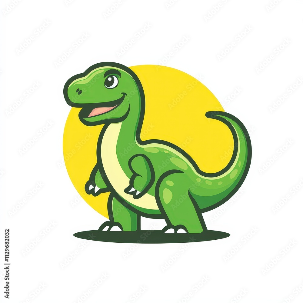 Design of dinosaur icon logo illustration isolated on white background Design of dinosaur icon logo illustration isolated on white background