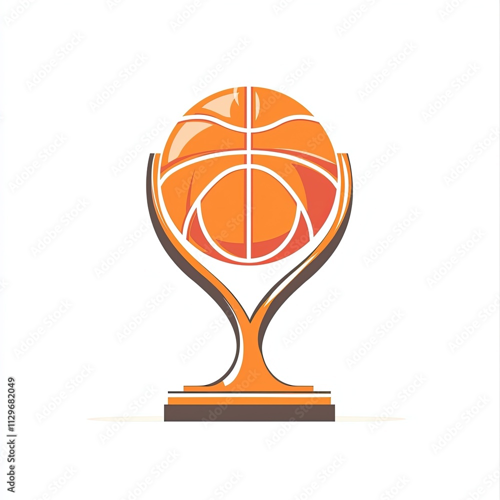 Design of basketball championship icon logo illustration isolated on white background Design of basketball championship icon logo illustration isolated on white background