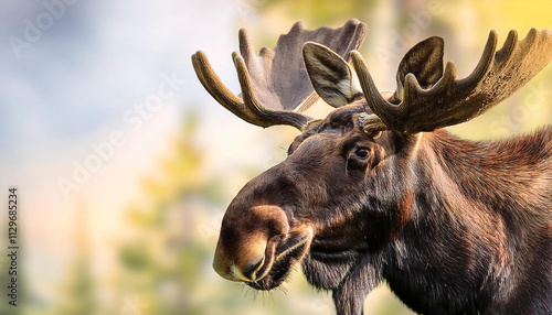 Close-Up of a Moose photo