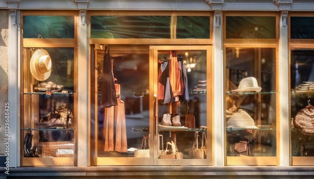 Close-Up of a Storefront and Merchandise Close-Up of a Storefront and Merchandise