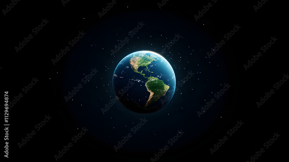 A simplified image of the Earth surrounded by a ring of stars, representing the importance of space science. Earth surrounded by stars. A simplified image of the Earth surrounded by a ring of stars, representing the importance of space science. Earth surrounded by stars.