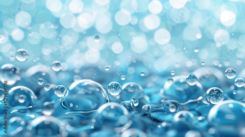 Wallpaper Mural Dive into a whimsical world with vibrant, cartoonstyle water droplets, frozen in motion and bursting with color and energy. Torontodigital.ca