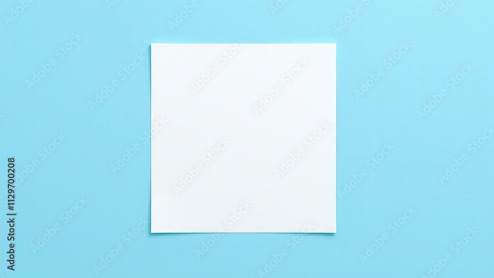 Bifold brochure mockup template with subtle shadows on a white background, branding, advertising, corporate