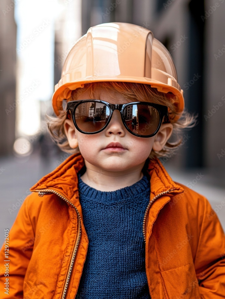 young construction worker in protective gear young construction worker in protective gear