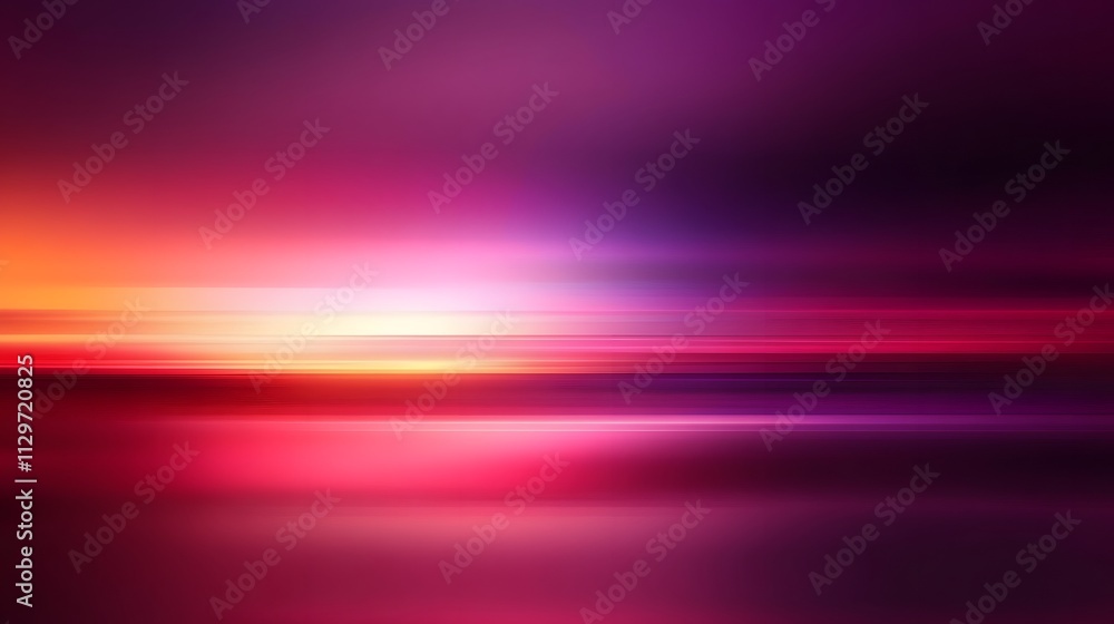 Abstract Pink Purple Gradient Horizon Lines Abstract Pink Purple Gradient Horizon Lines