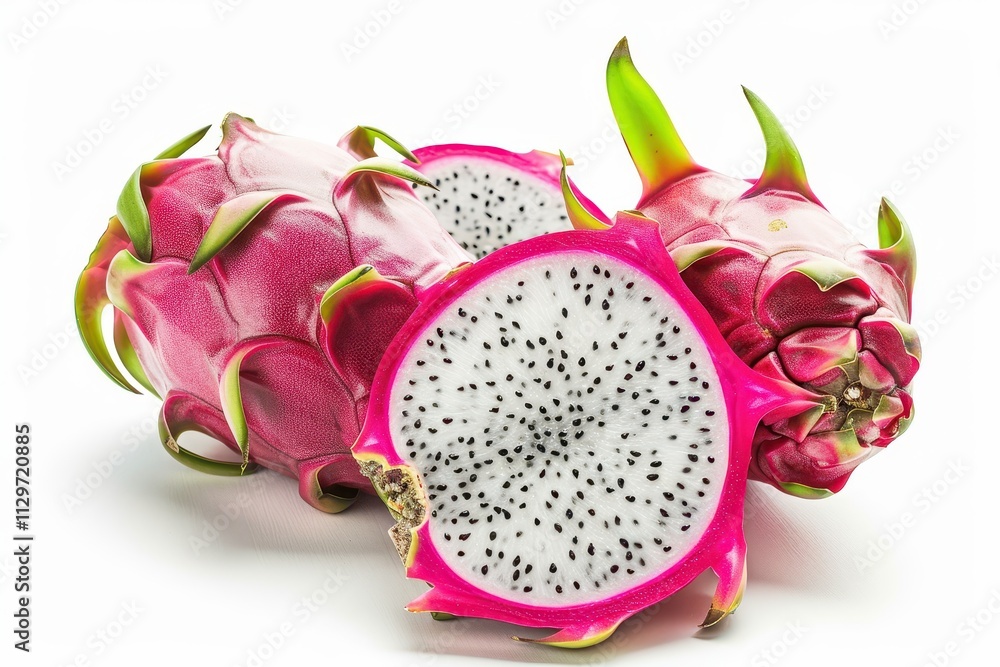 Dragon Fruit isolated on white background Dragon Fruit isolated on white background