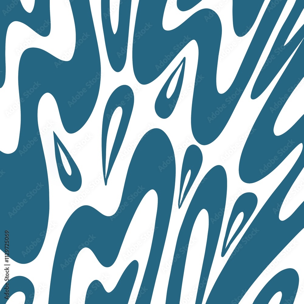 Naklejka premium elegant blue abstract background illustration