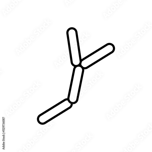 yeast icon Flat symbol set outline