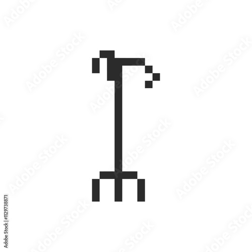 walking cane tool pixel art