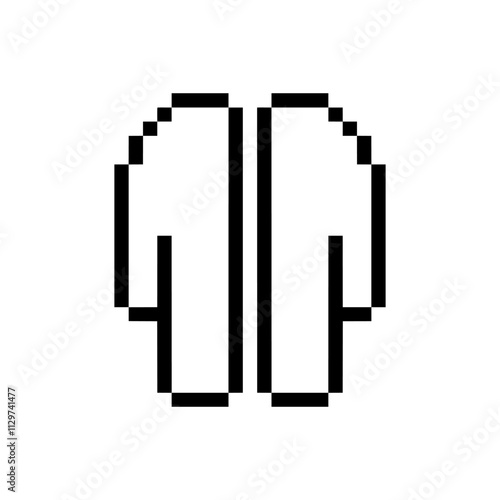 lab coat clothing pixel art 