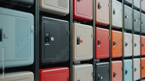 Personal Locker: A secure, individual locker for employees to store personal belongings, bags, and work materials, helping to keep their space organized.