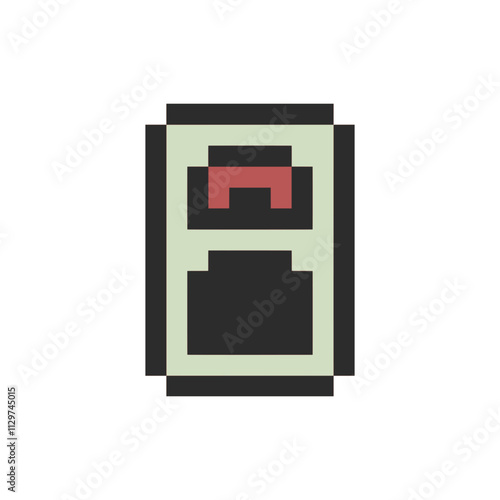 weight scales measurement pixel art