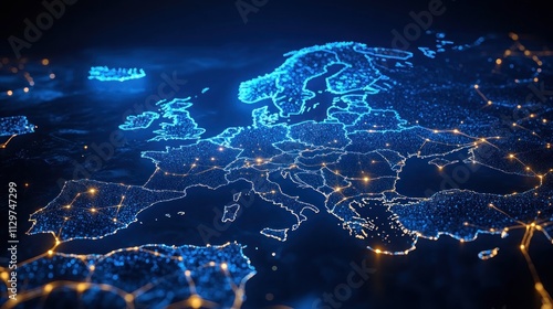 Digital Map of Europe - Network and Connectivity
