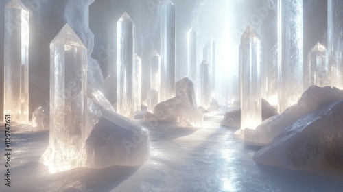 Crystal Cave: A Magical World of Light and Ice