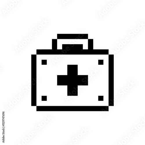 medicine kit case pixel art