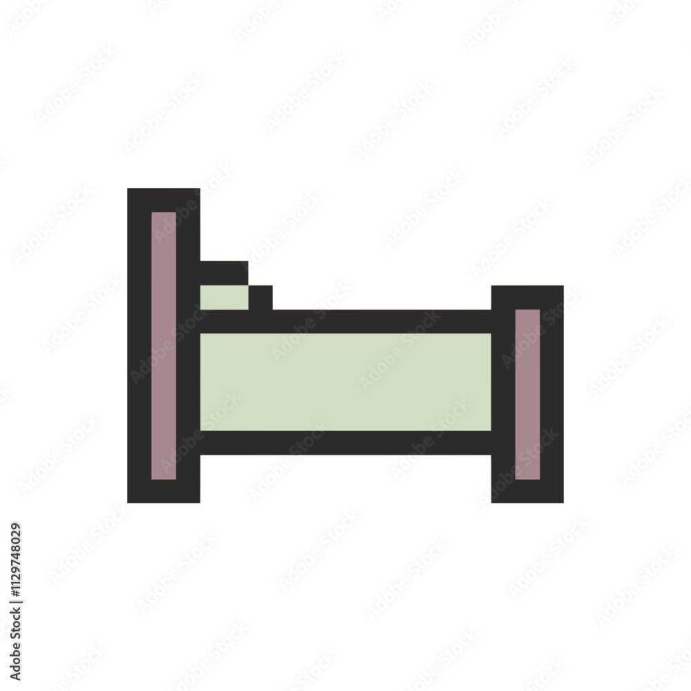 simple design bed pixel art simple design bed pixel art