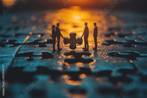 Teamwork and Puzzle Completion