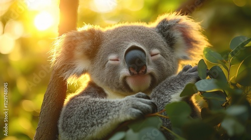 Koala Bear in the Sunlight